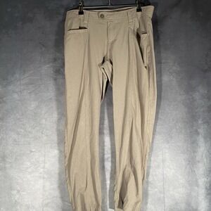 Royal Robbins Pants Womens 10 Tan Khaki Nylon Outdoor‎ Hiking Casual Travel